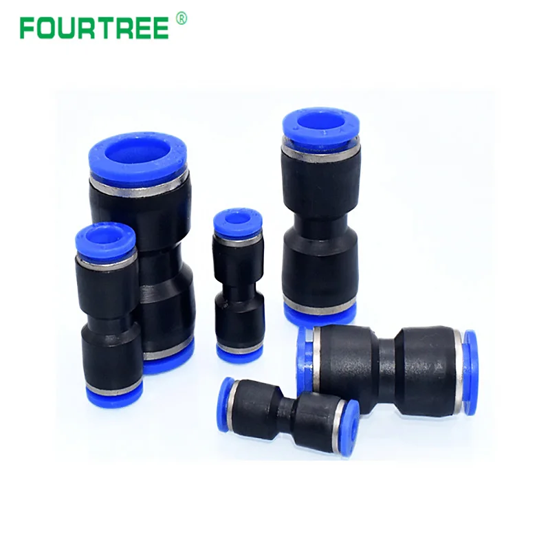 Пневматические фитинги пластиковый коннектор PU /PG для воздушного водяного