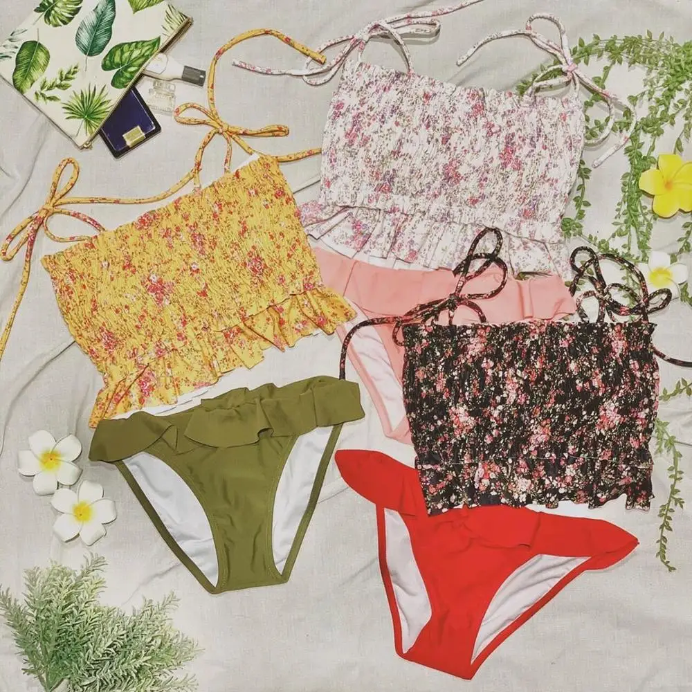 2020 сексуальное бикини с v-образным вырезом одежда для плавания женский купальный