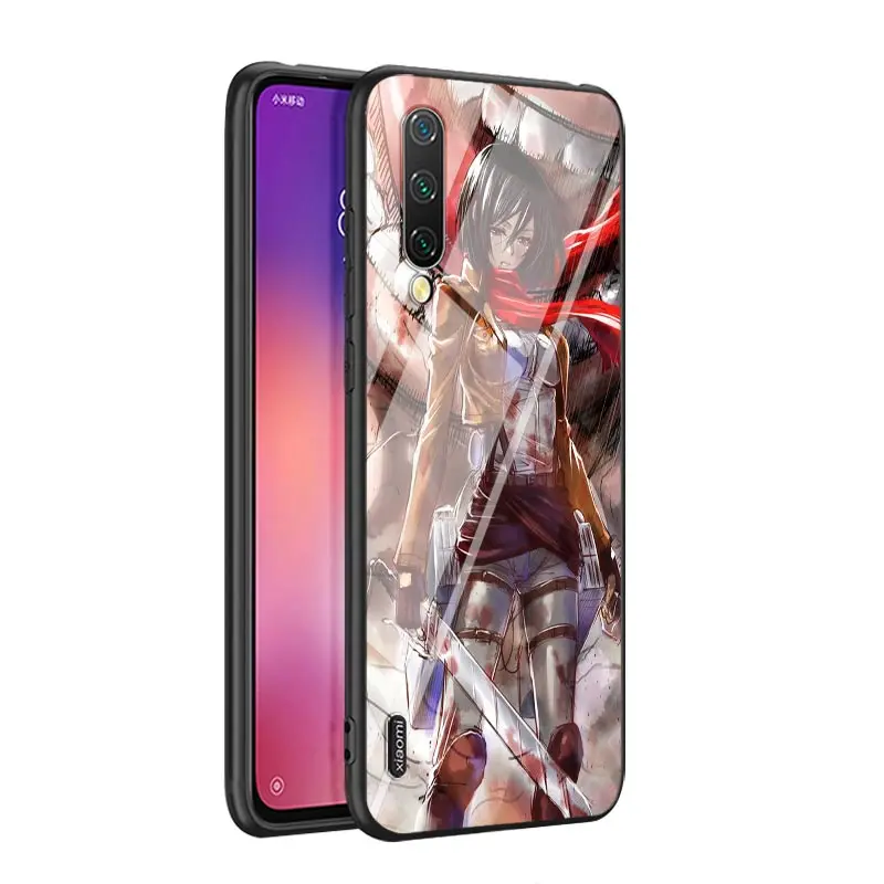 Чехол для телефона с аниме атака на Титанов Xiaomi Mi POCO X3 M2 NFC Pro Note 10 Lite 9 SE 8 A3 A2 A1(5G)Ultra -