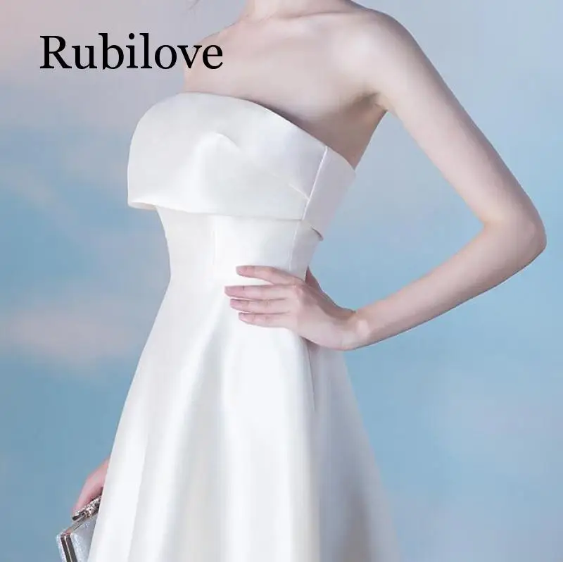 

Rubilove Tube top dress female 2019 new elegant banquet dress ladies dress slim suit