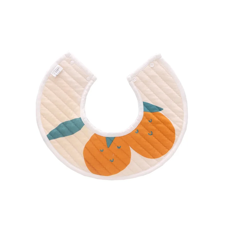 

Baby Bib Saliva Towel Autumn and Winter New Style 360 Waterproof and Enlarged Bib Children's Eating Pocket Bibs Three Packs