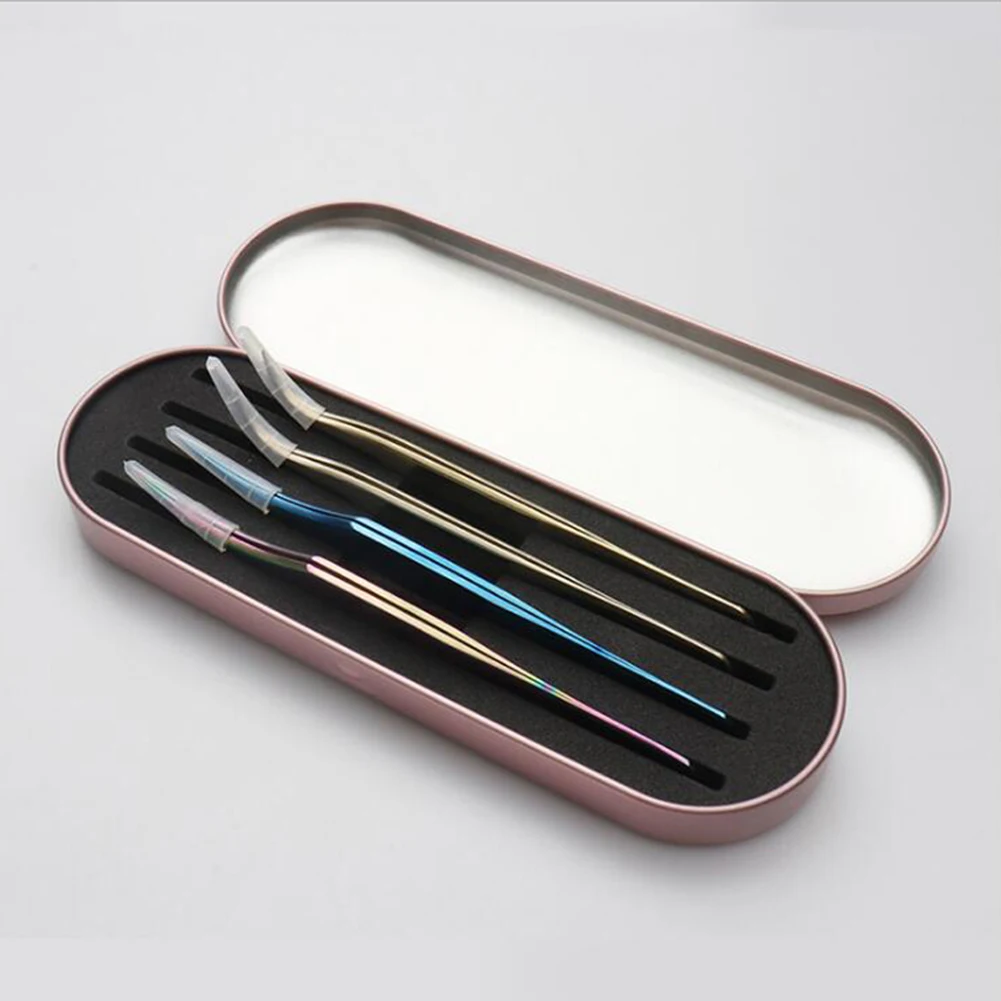 Ящик для хранения ресниц пинцет бровей органайзер подводка глаз чехол карандаша