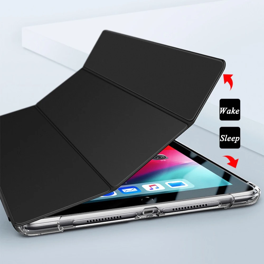 Мягкий прозрачный защитный чехол для iPad 2021 Air 4 10 9 Mini 1 2 3 5 Pro 11 7 дюйма 2018 2019|Чехлы