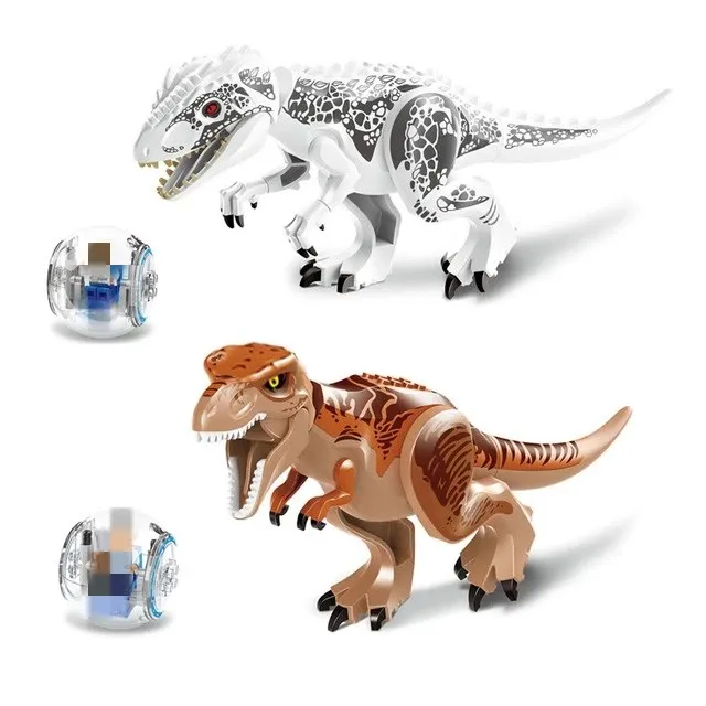 4 шт./лот 79151 фигурки динозавров тираннозавры Рекс строительные блоки детские
