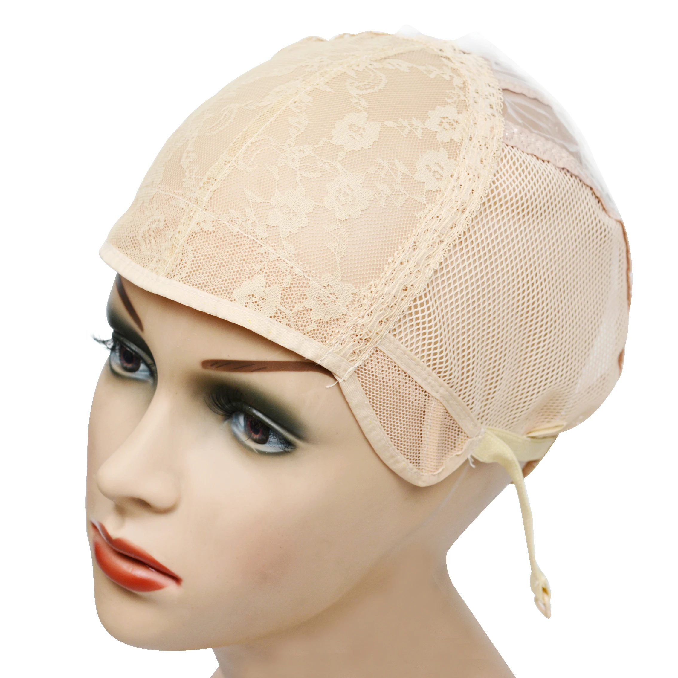 1 шт. черная светлая швейцарская шапочка для парика изготовления париков с