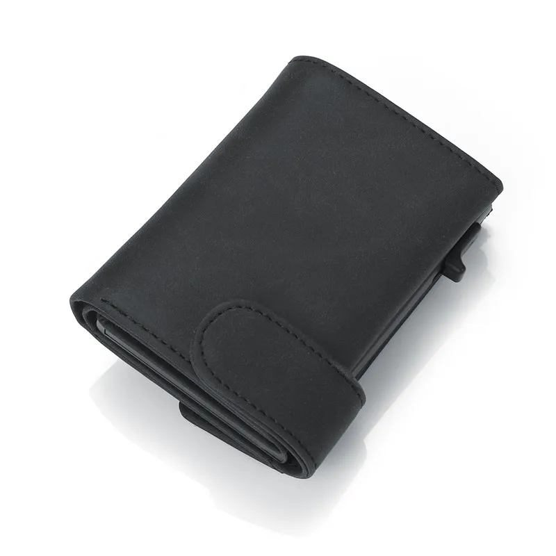 Bisi Goro RFID Противоугонный Мужской умный кошелек с отделением для кредитных карт