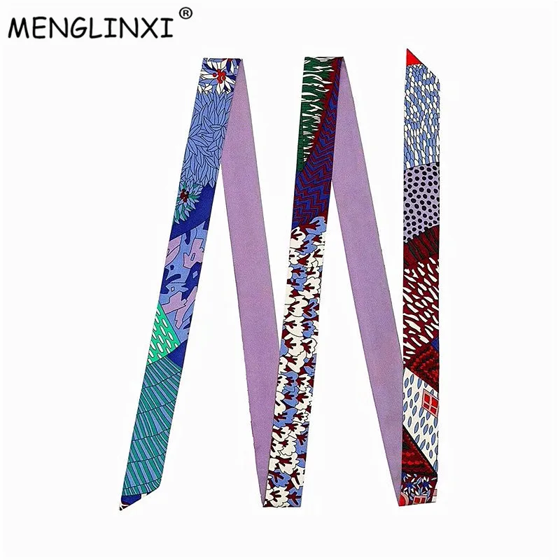 &quotЧерез поле&quot бренд длинный тонкий шарф модный головной платок женский