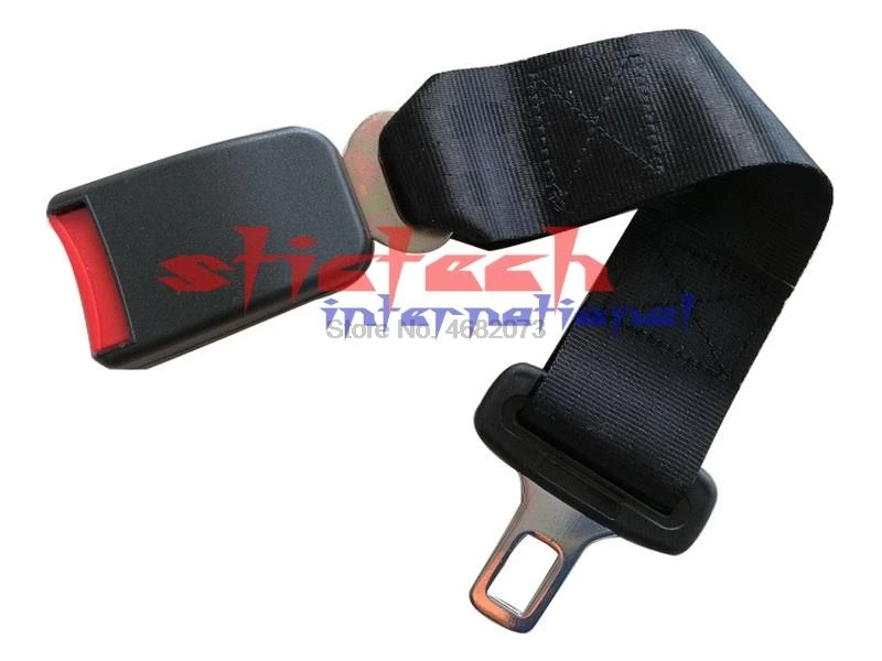 by dhl or ems 50pcs Universal Seatbelt Car Vehicle Seat Belt Extension Extender Strap Safety Buckle Black 36cm length | Автомобили и