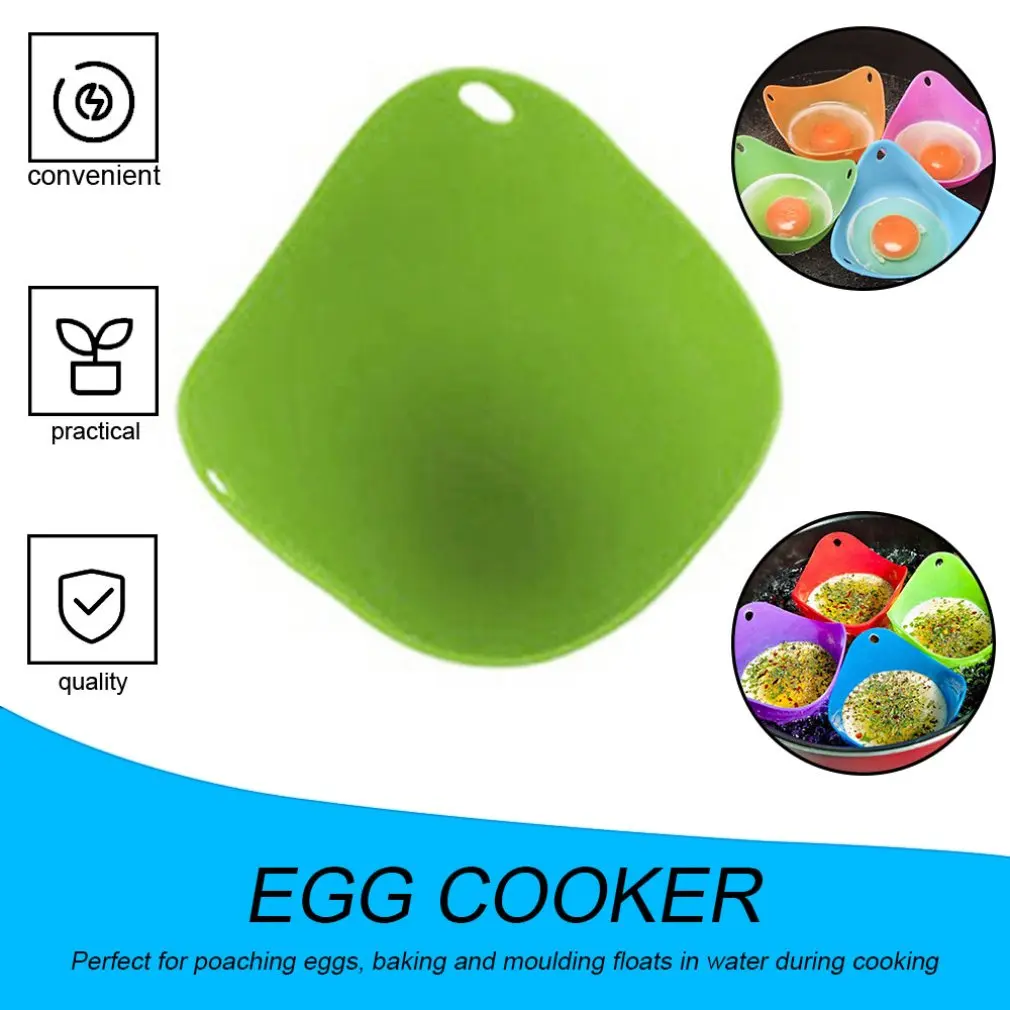 Silicone Egg Poacher Cookware Mould Handy Pods Tool Kitchen Cup Cook Poached Baking Cooker | Бытовая техника