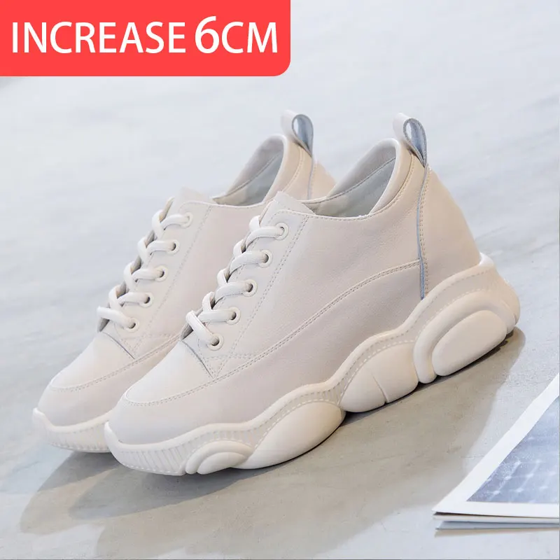 Маленькие белые туфли из натуральной кожи женские кроссовки Новинка 2019 года