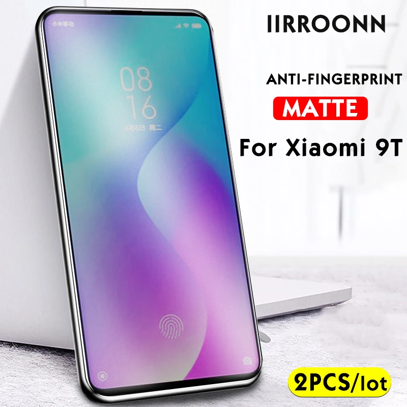 Матовое закаленное стекло 2 шт./лот для Xiaomi Mi 9T Защита экрана mi 9t 6D с защитой от