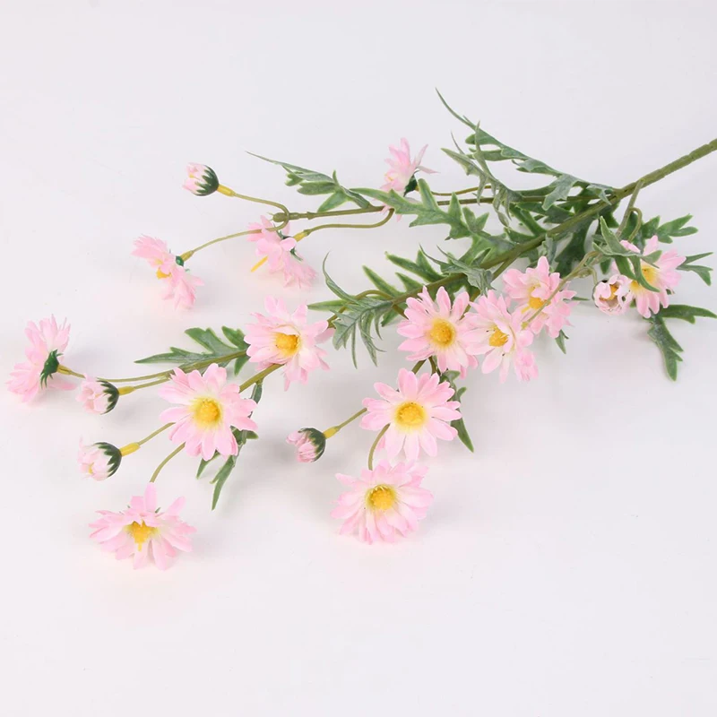 

Simulation Chrysanthemum Single Small Daisy Photography Props Wedding Venue Layout Decoration Garden Home High-end Fake Flowers