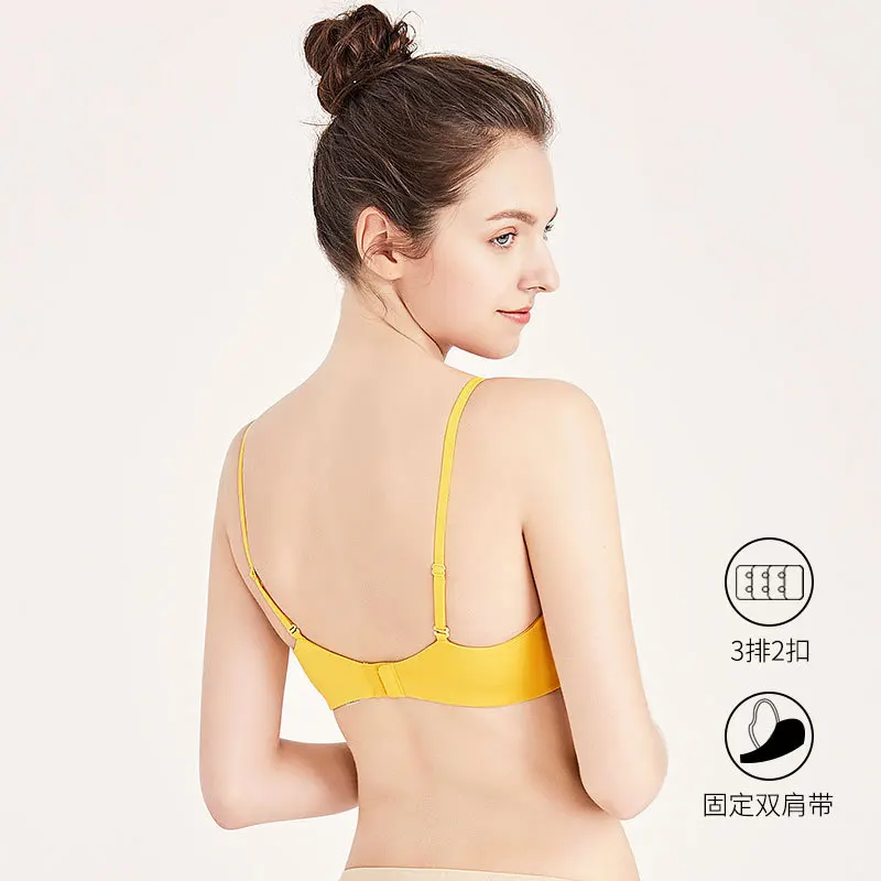 LY Белье для сна без косточек удобный дышащий бесшовный студенческий маленький