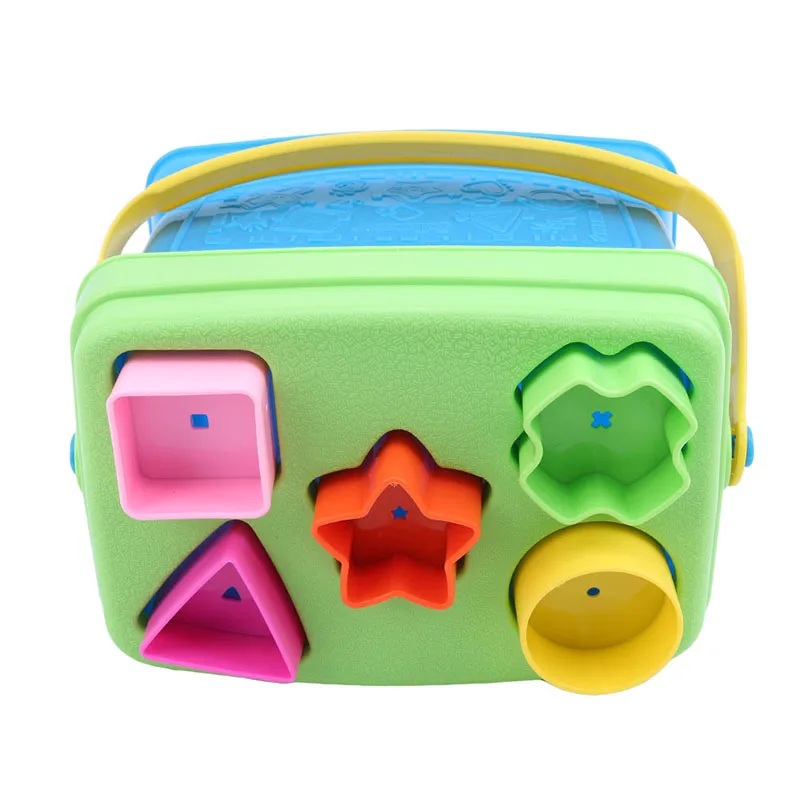 Ранняя образовательная Геометрия Цифровой дом строительные блоки форма