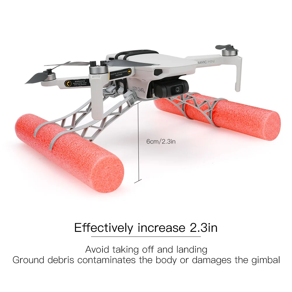 Мини посадочный шасси Mavic плавающий комплект посадочное для DJI Mini 2 аксессуары