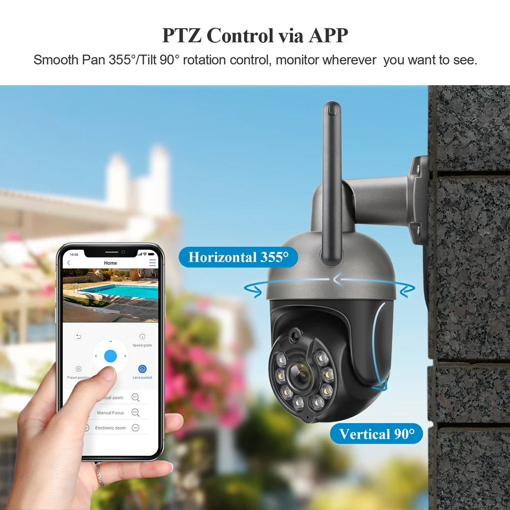 Беспроводная система видеонаблюдения Techage комплект сетевого видеорегистратора 8