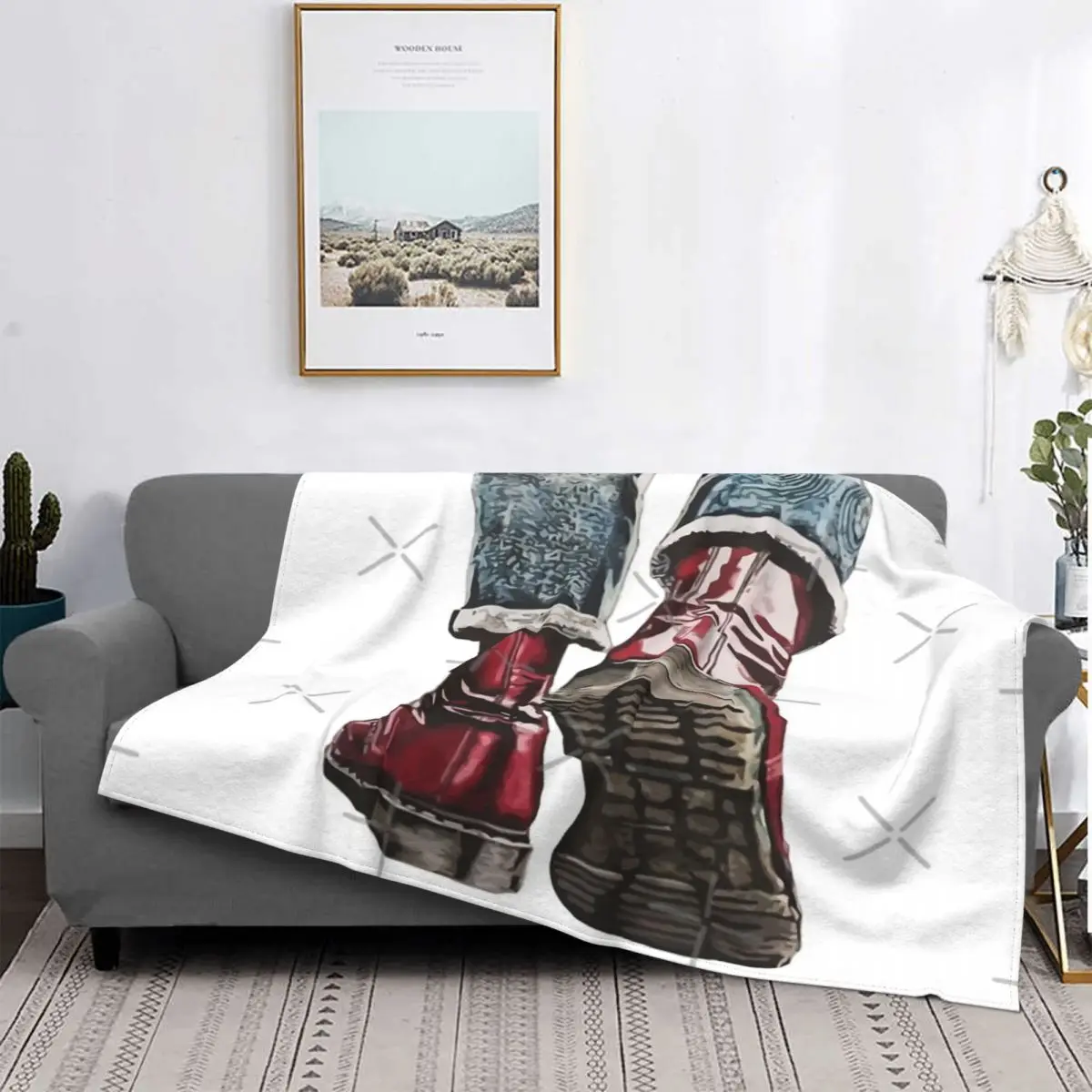 

Skinhead-Botas, manta, colcha, cama