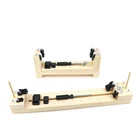 Деревянный зажим для Паракорда сделай сам, инструмент для вязания, браслет, инструмент для вязания, кронштейн, вспомогательный инструмент, изготовление браслета