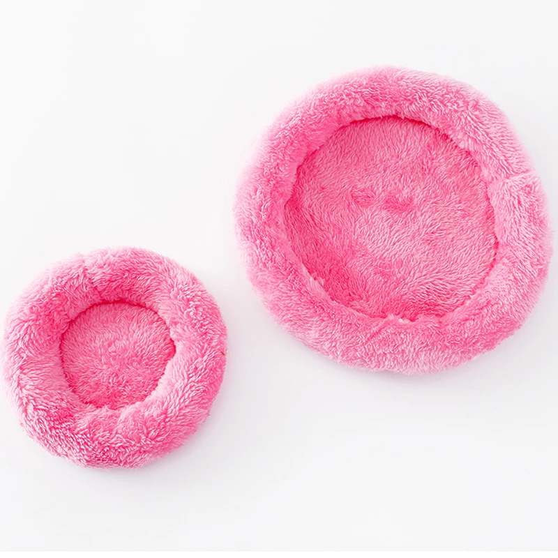 Легкая стирка теплые мягкие хлопковые зимние кровати для маленьких питомцев