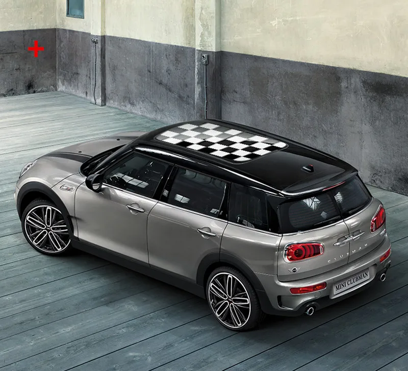 Полупрозрачные наклейки из ПВХ на люк крышу Стайлинг автомобиля для MINI COOPER Jcw F55 F56