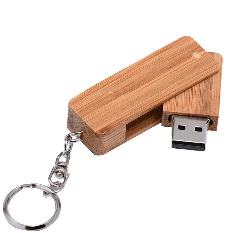 JASTER логотип персональный деревянный USB флеш-накопитель креативный подарок индивидуальный логотип дерево u диск бамбуковая Флешка 4 ГБ 8 ГБ 16 ГБ 32 ГБ 64 ГБ - Цвет: carbonized bamboo
