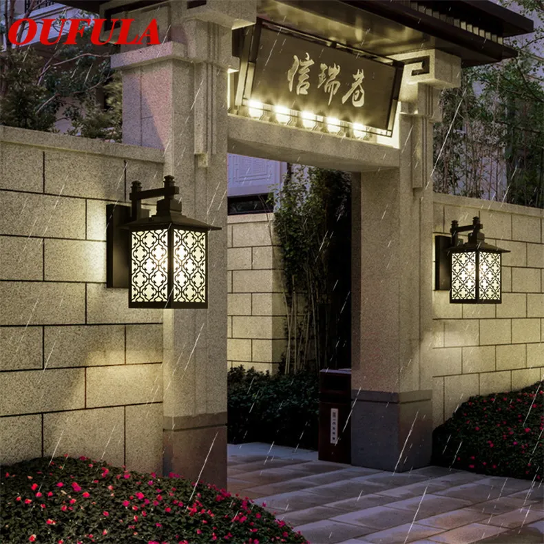 

8M Outdoor Wall Lamps FixtureWaterproof Contemporary Creative Decoration For Courtyard Corridor Villa Duplex