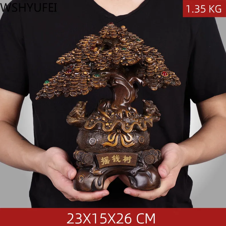 Украшения из смолы на удачу в китайском стиле поделки для дома гостиной кабинета