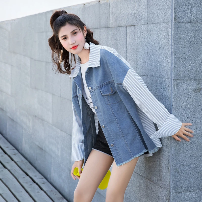 CHICEVER корейские женские топы и блузки воротник с лацканами длинным рукавом