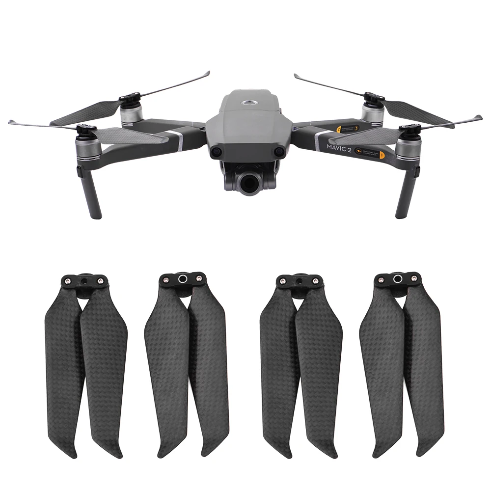 4 шт. карбоновые складные лопасти для DJI Mavic 2 Pro с зумом запасные аксессуары дрона |