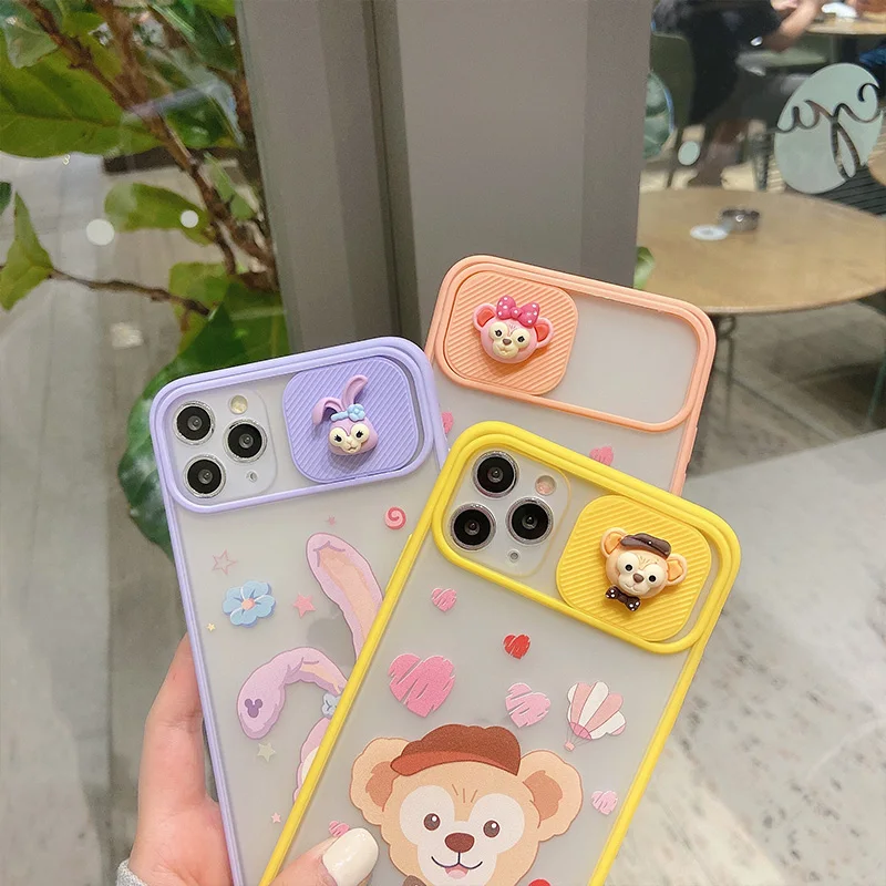 

IPhone Case Duffy StellaLou Anime Cartoon Novelty Kawaii Smartphone Protection Shell Cover For Phone 11 12 XR
