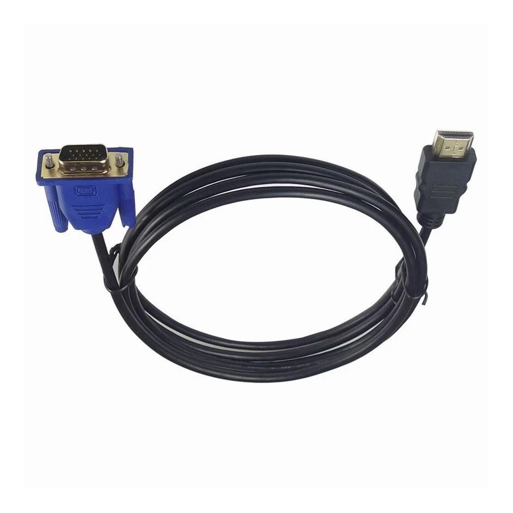 HDMI-совместимый кабель 1/1 8/3/5 м с VGA HD аудиоадаптером Прямая поставка | Электроника
