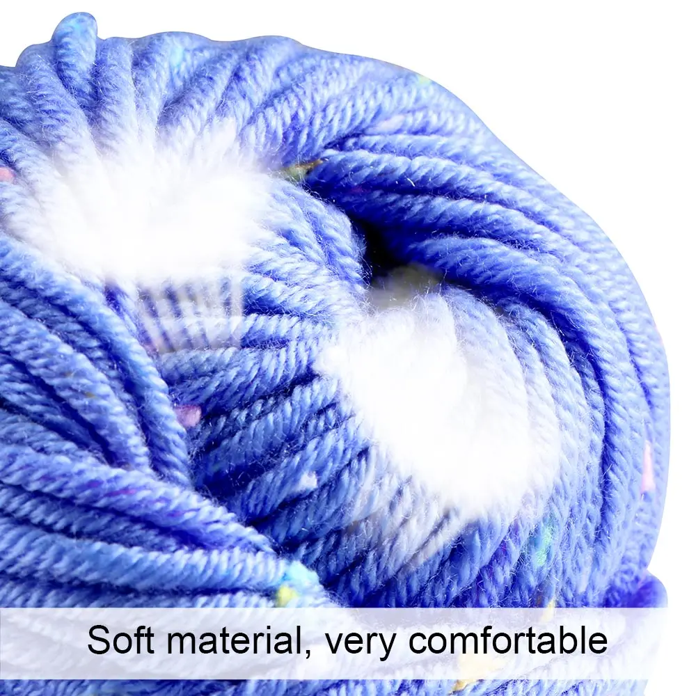 Вязание крючком вручную пряжа мягкий шарф шапка трикотаж шерстяная мягкая