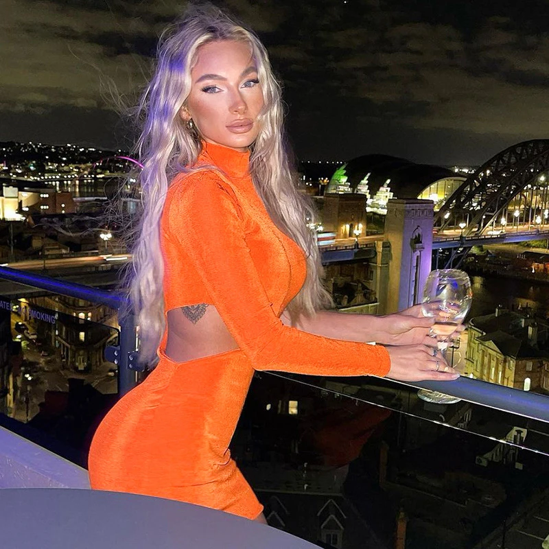 

Летнее платье для женщин, осенняя одежда больших размеров, женская одежда, водолазка на одно плечо, ажурный тонкий женский комплект с принто...