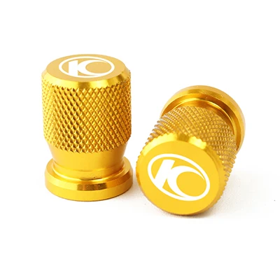 gold Для KYMCO AK550 XCITING 250 300 350 400 400S 500 центре 300i Аксессуары для мотоциклов вентиль шины колеса Шапки ЧПУ воздухонепроницаемые крышки - Цвет: gold