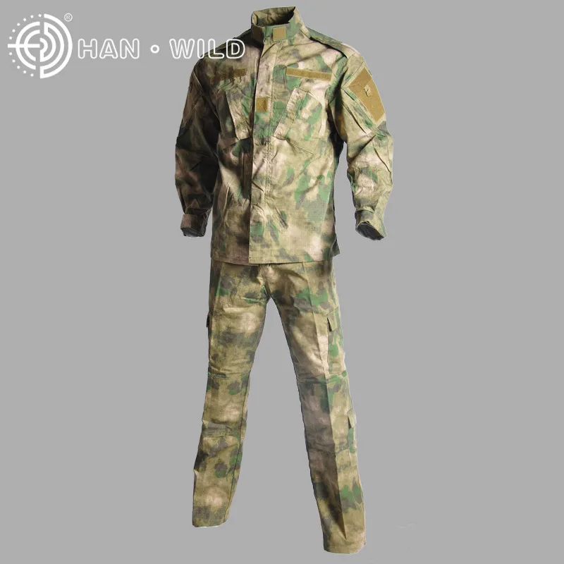 Охотничий костюм Ghillie камуфляжная одежда для пейнтбола рубашка и брюки | Спорт