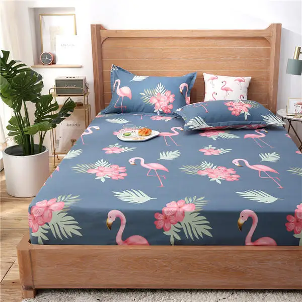 Оптовая продажа 1 шт. натяжная простыня из полиэстера для матраса с эластичной