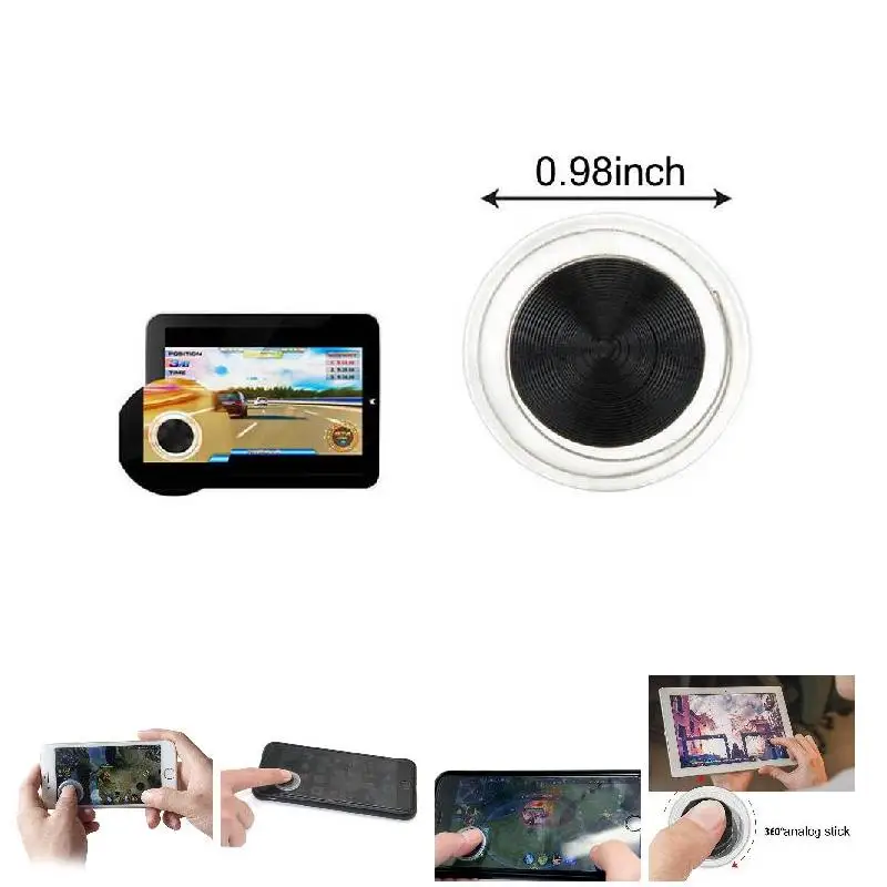 Новый Untra-тонкий Противоскользящий джойстик игровой контроллер для сенсорных
