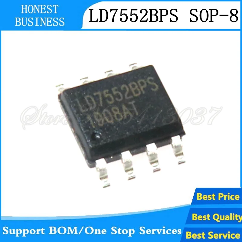 5 шт. LD7552 LD7552BPS LD7552BS SOP-8 SOP8 жидкокристаллический чип мощности | Электроника