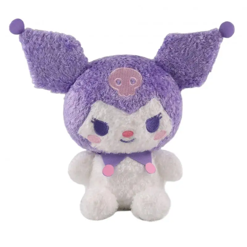 Sanrio Kawaii Kuromi Cinnamoroll Hello Kitty Melody Мультяшные Мягкие плюшевые кулоны-куклы для девочек