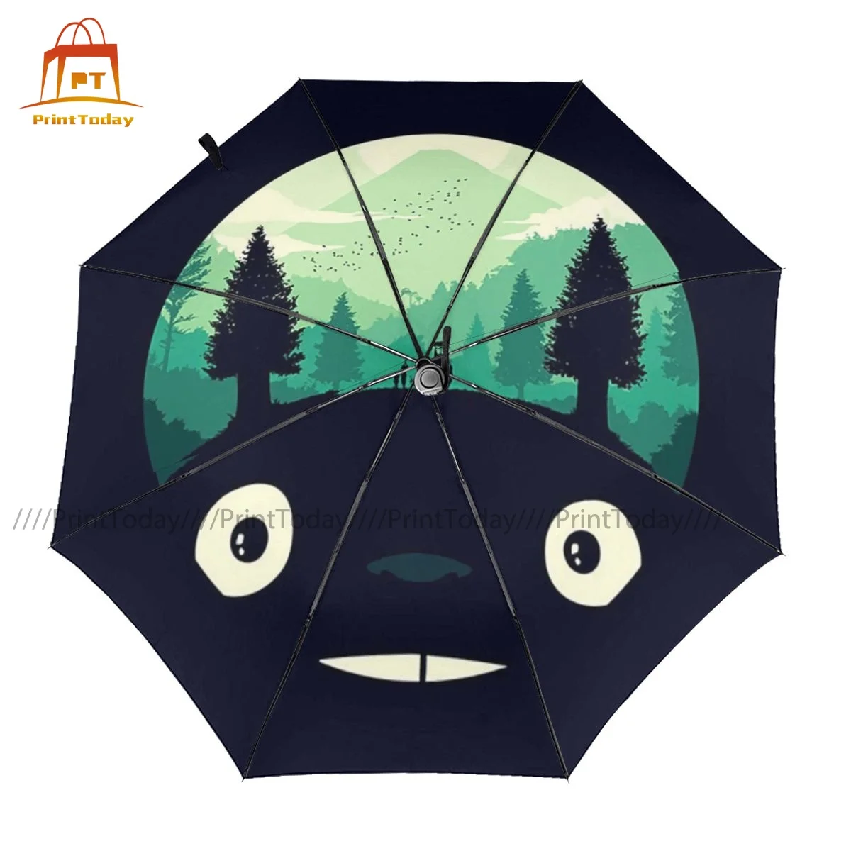 

Totoro Umbrella Automatic Anti UV Umbrella Cheap Print Outdoor Lightweight Umbrella