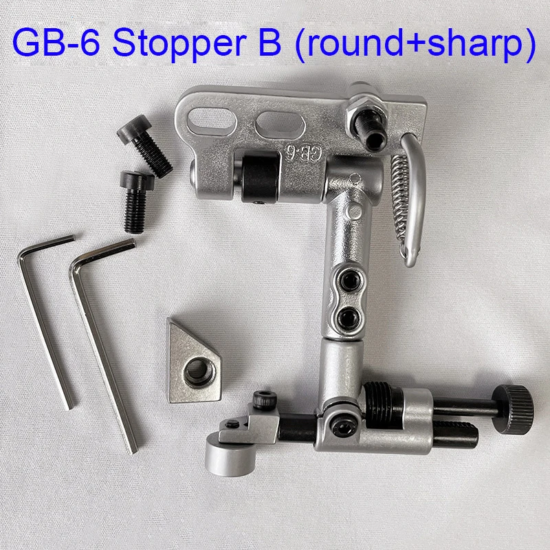 Подвесной стопор направляющей кромки для промышленной швейной машины GB-6 аксессуары части прижимной лапки Толстая ткань Синхронизированный автомобиль 380 на.