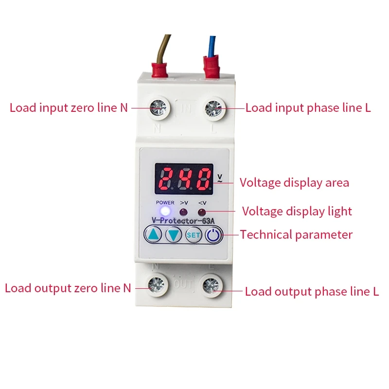 Автоматическое повторное подключение напряжения защита от пониженного защитное