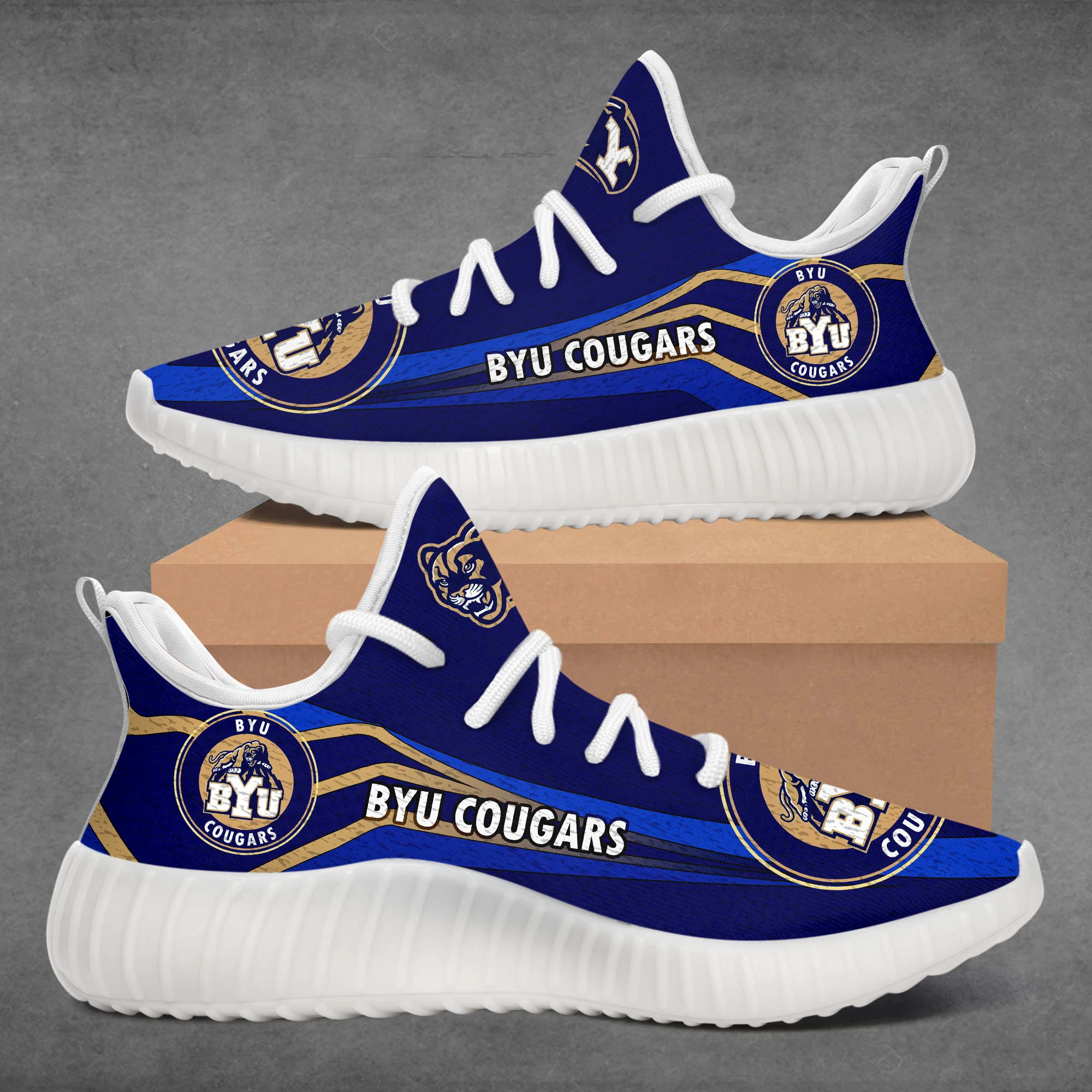 Кроссовки BYU на заказ для колледжа спортивная обувь|Беговая обувь| |