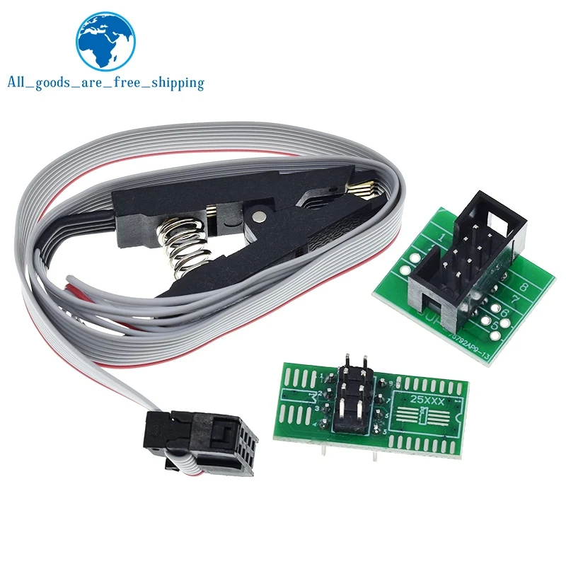 Зажим высокого качества SOIC8 SOP8 для программирования EEPROM 93CXX/25CXX/24CXX Встроенный