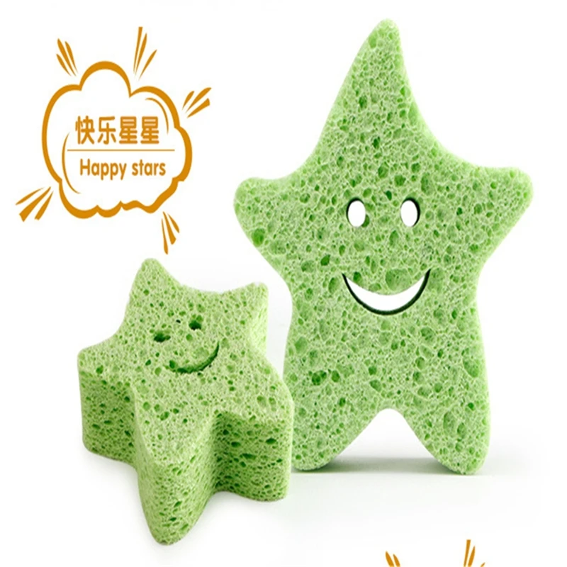 Губка в форме шарика для душа младенцев Хлопковое полотенце мытья тела брендовая