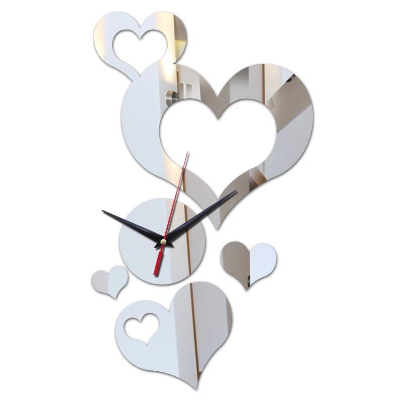 Современные акриловые настенные часы лимитированные 3d для домашнего декора