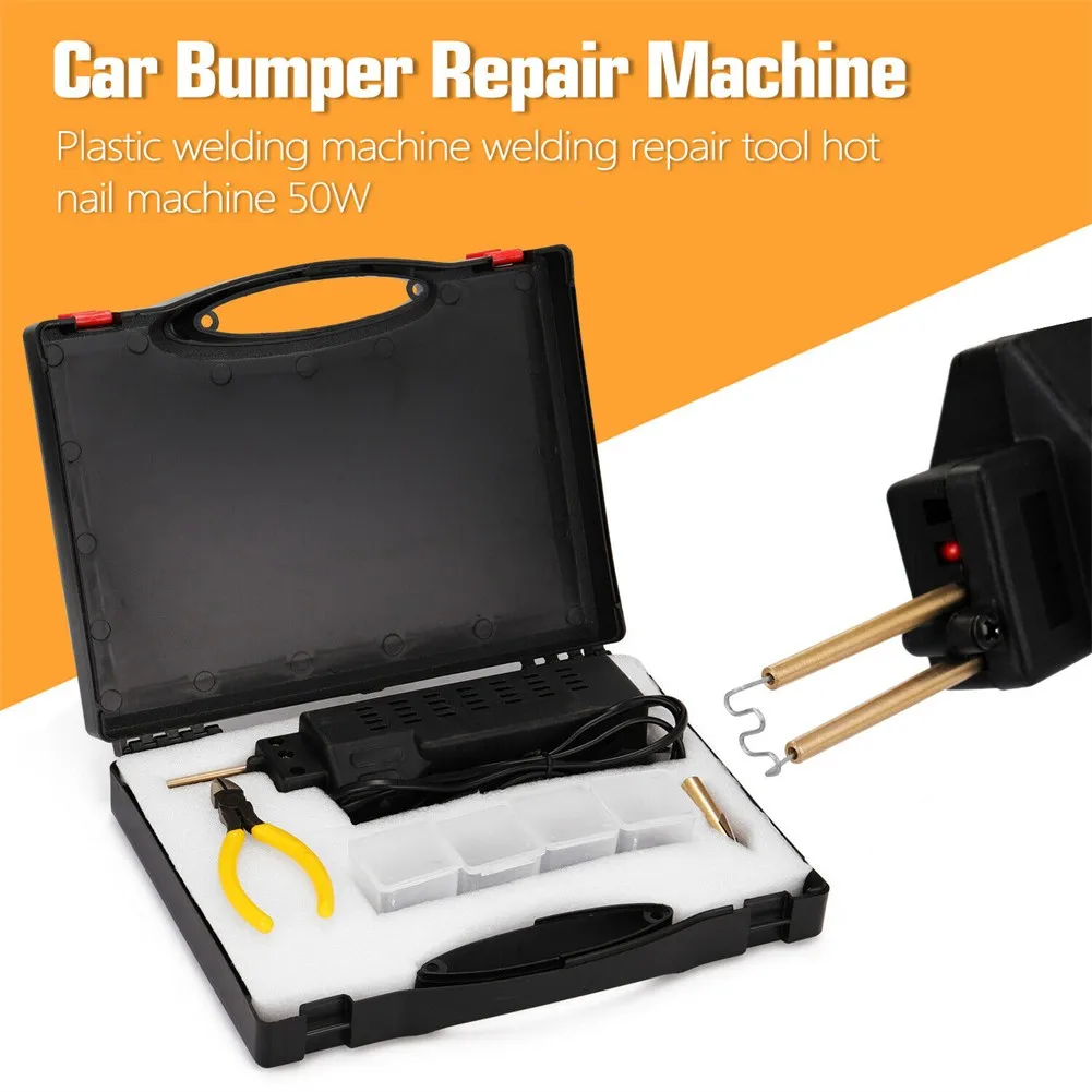 

Handy Plastics Welders Garage Tools Hot Staplers Machine Staple PVC Repairing Machine Car Bumper Repairing Stapler Welding Tool