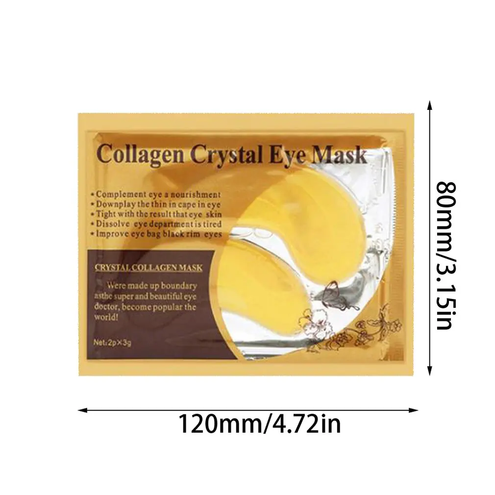 

For Rosotena Collagen Eye Crystal Gold Eye Mask Go To Dark Circles To Eye Bag Anti-Wrinkle Eye Patch