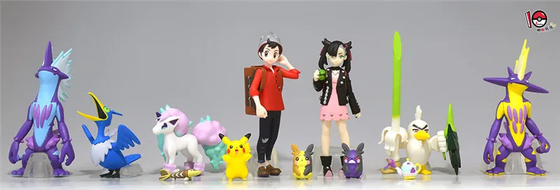 Фото TOMY Pokemon Galar Scale World Masaru Mary Ponyta экшн-фигурки Куклы Коллекционные Мультяшные карманные куклы-монстры аниме игрушки в подарок №3