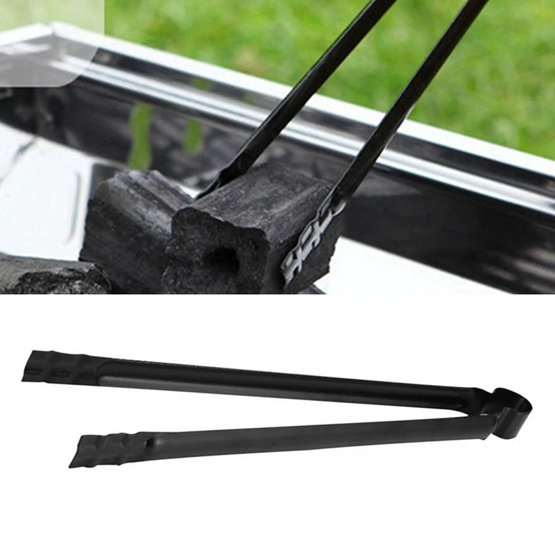 Щипцы для барбекю угольный зажим салата приготовления пищи из углеродного